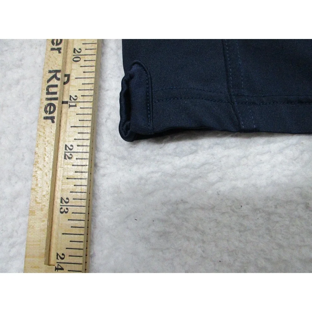 HYLETE Shorts Mens Medium Blue Athletic Training Zip Pocket Drawstring 12 Inseam